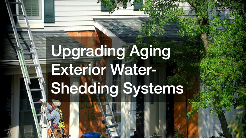 Upgrading Aging Exterior Water-Shedding Systems