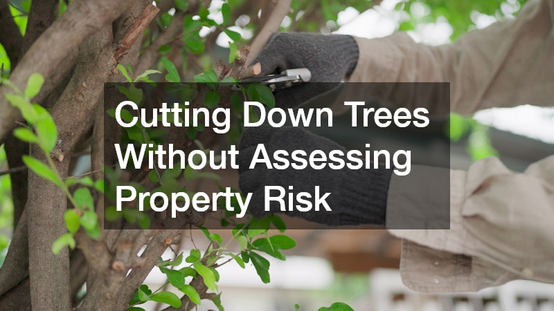 Cutting Down Trees Without Assessing Property Risk