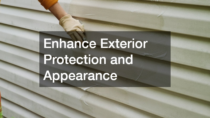 Enhance Exterior Protection and Appearance