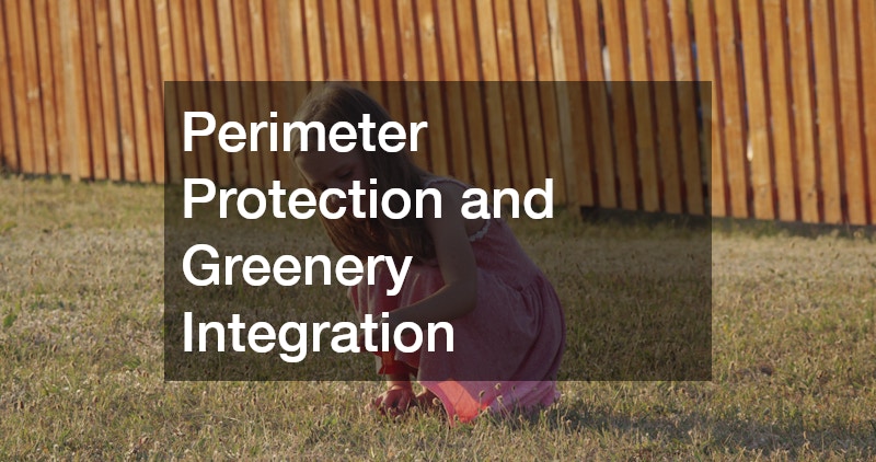 Perimeter Protection and Greenery Integration