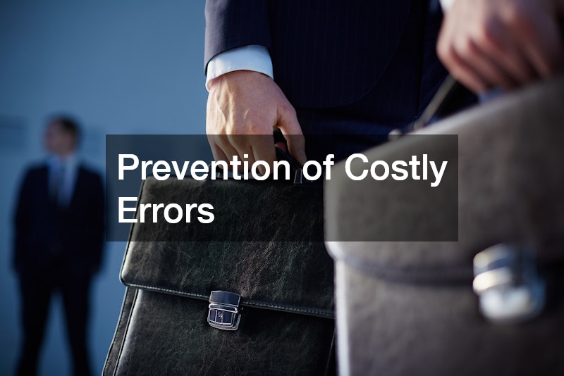 Prevention of Costly Errors