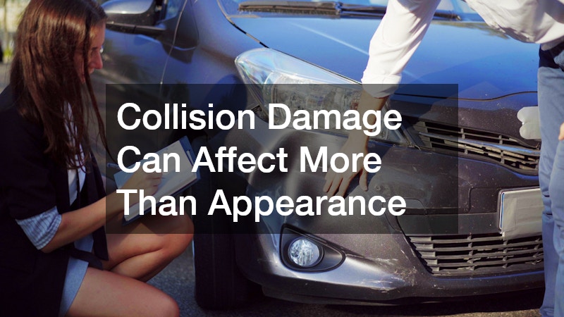 Collision Damage Can Affect More Than Appearance
