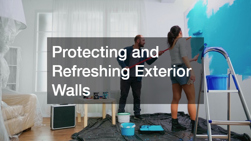 Protecting and Refreshing Exterior Walls