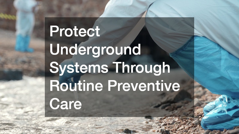 Protect Underground Systems Through Routine Preventive Care