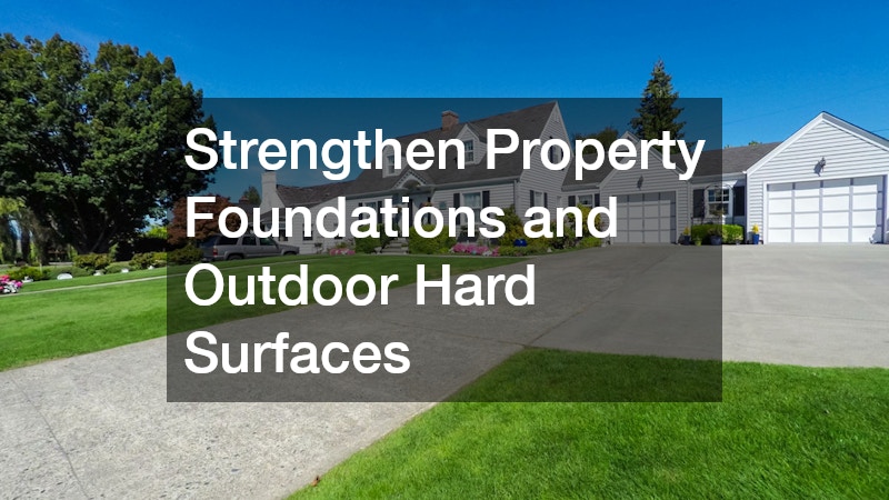 Strengthen Property Foundations and Outdoor Hard Surfaces