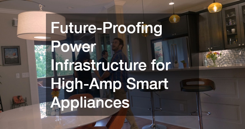 Future-Proofing Power Infrastructure for High-Amp Smart Appliances