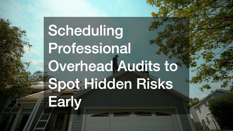 Scheduling Professional Overhead Audits to Spot Hidden Risks Early
