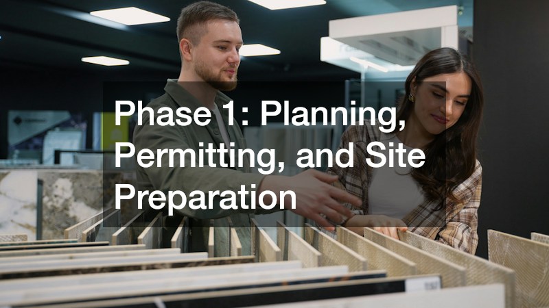 Phase 1: Planning, Permitting, and Site Preparation