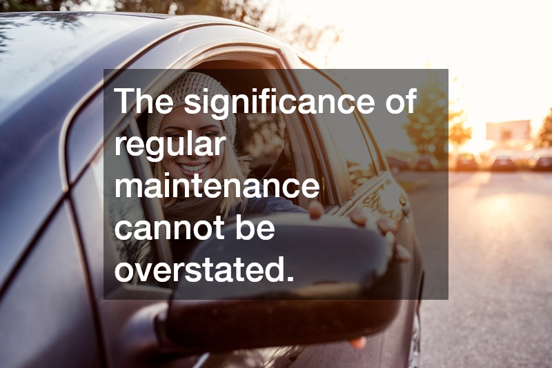 The significance of regular maintenance cannot be overstated.