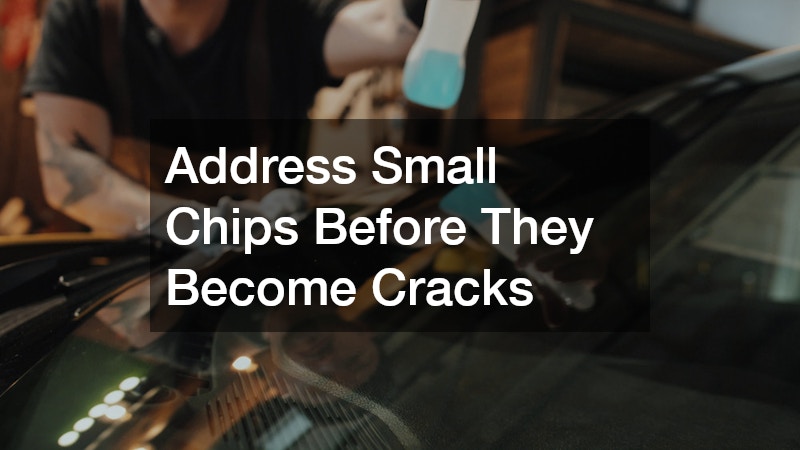 Address Small Chips Before They Become Cracks