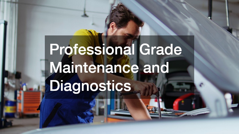 Professional Grade Maintenance and Diagnostics