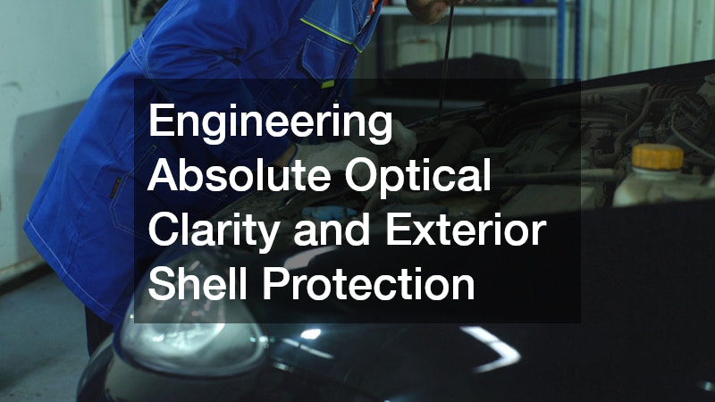 Engineering Absolute Optical Clarity and Exterior Shell Protection