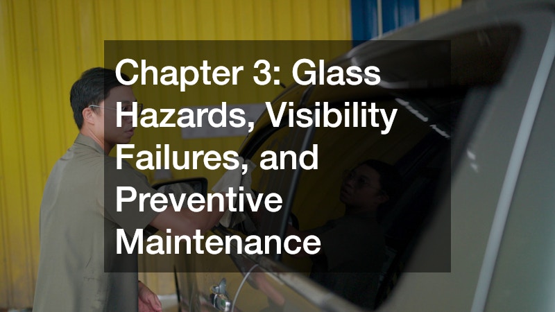 Chapter 3: Glass Hazards, Visibility Failures, and Preventive Maintenance