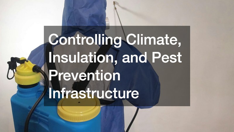 Controlling Climate, Insulation, and Pest Prevention Infrastructure