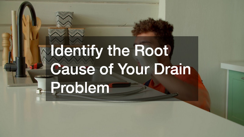 Identify the Root Cause of Your Drain Problem