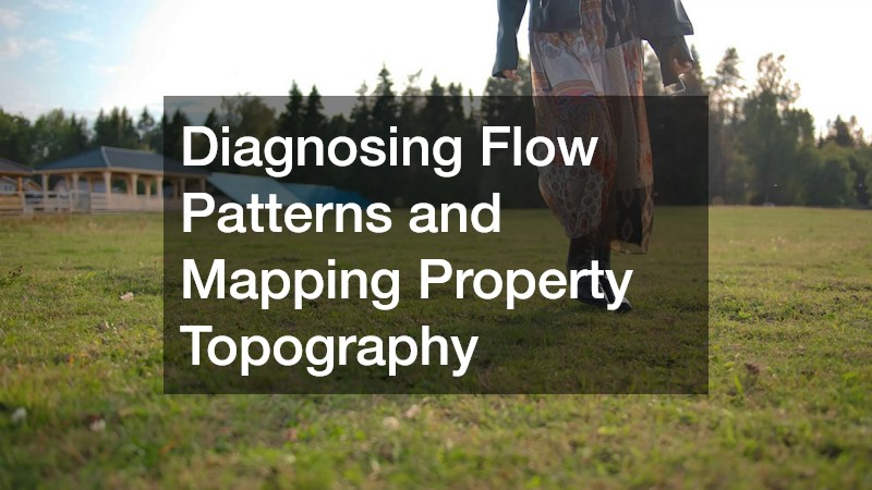 Diagnosing Flow Patterns and Mapping Property Topography