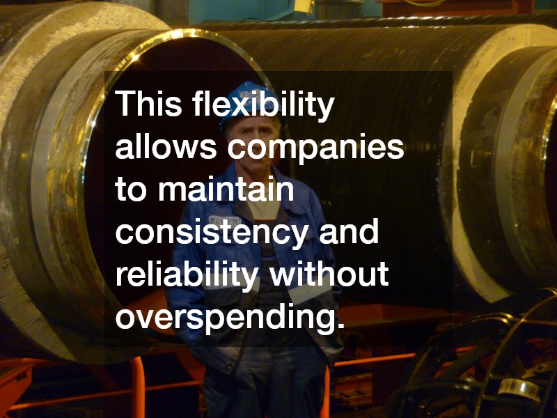 This flexibility allows companies to maintain consistency and reliability without overspending.