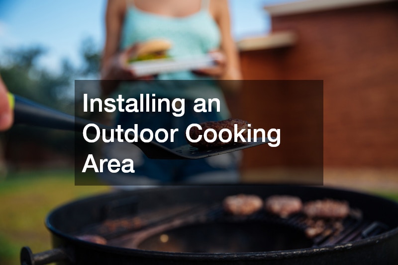 Installing an Outdoor Cooking Area