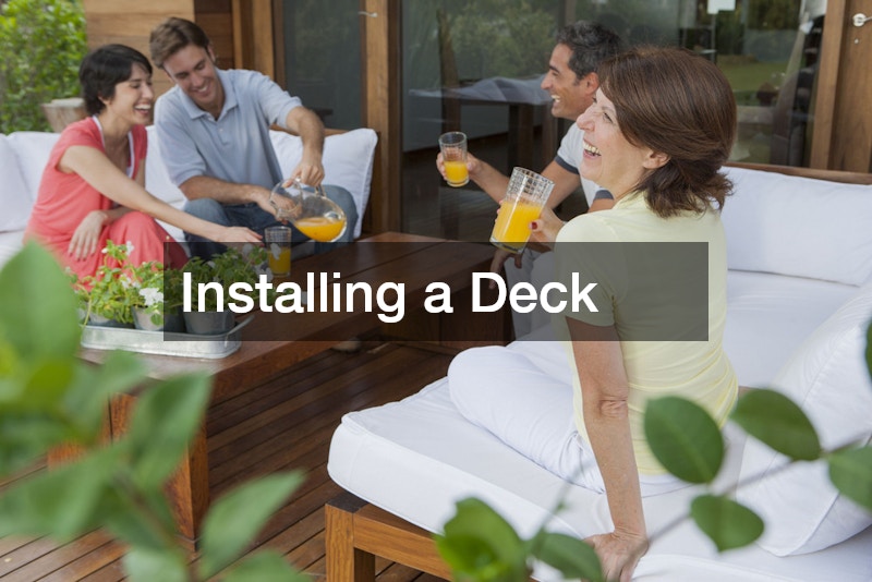 Installing a Deck
