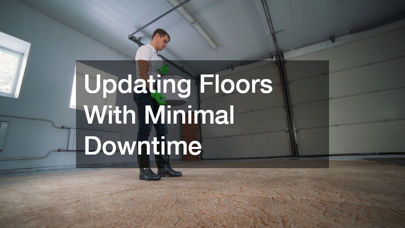 Updating Floors With Minimal Downtime