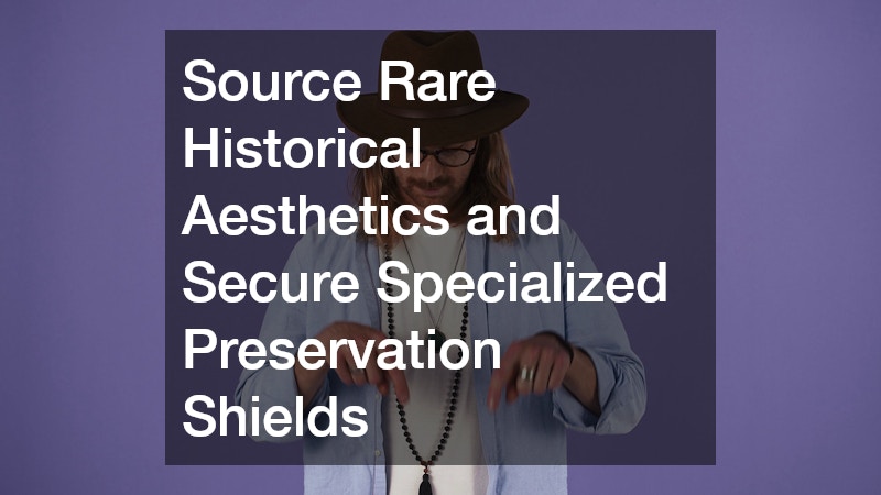 Source Rare Historical Aesthetics and Secure Specialized Preservation Shields