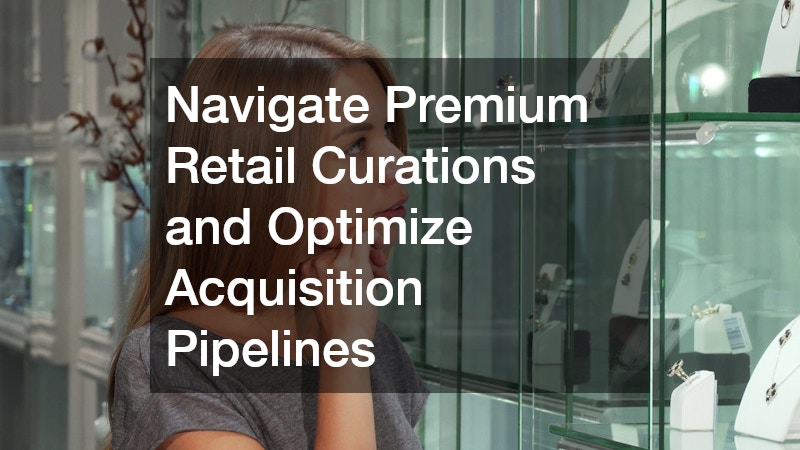 Navigate Premium Retail Curations and Optimize Acquisition Pipelines