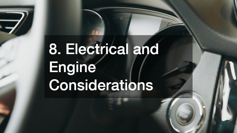 8. Electrical and Engine Considerations