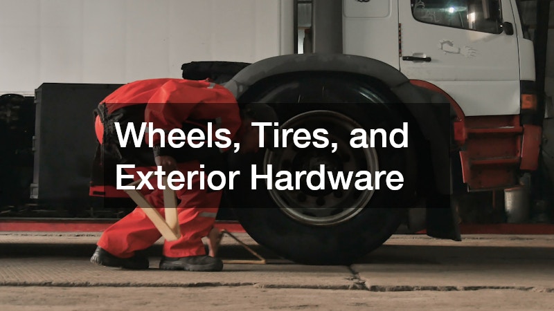 Wheels, Tires, and Exterior Hardware