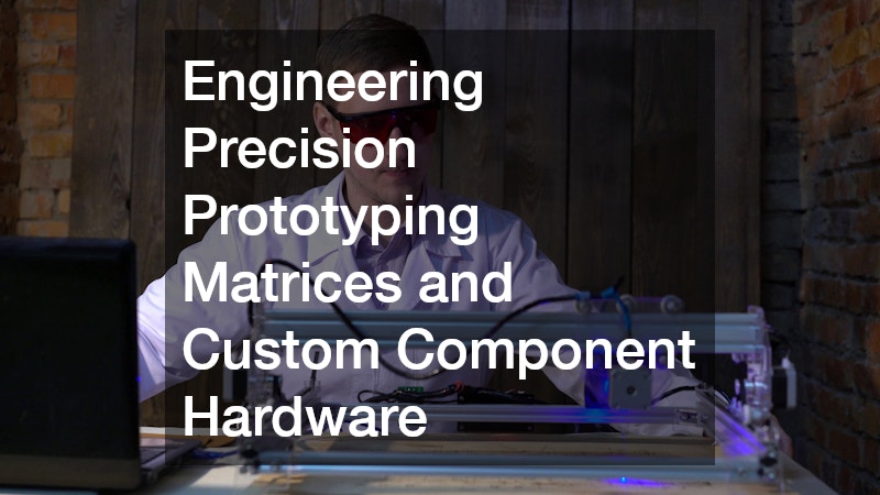 Engineering Precision Prototyping Matrices and Custom Component Hardware
