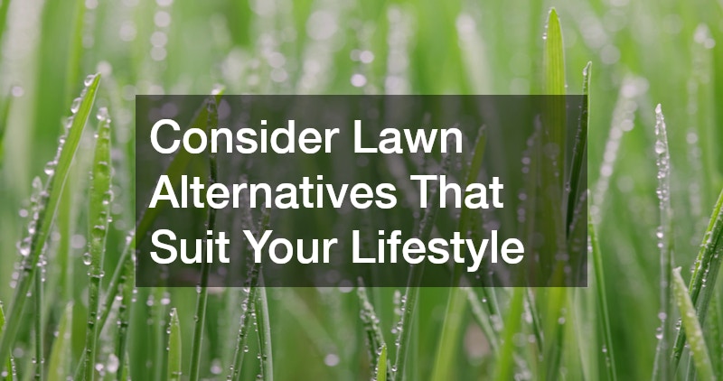 Consider Lawn Alternatives That Suit Your Lifestyle