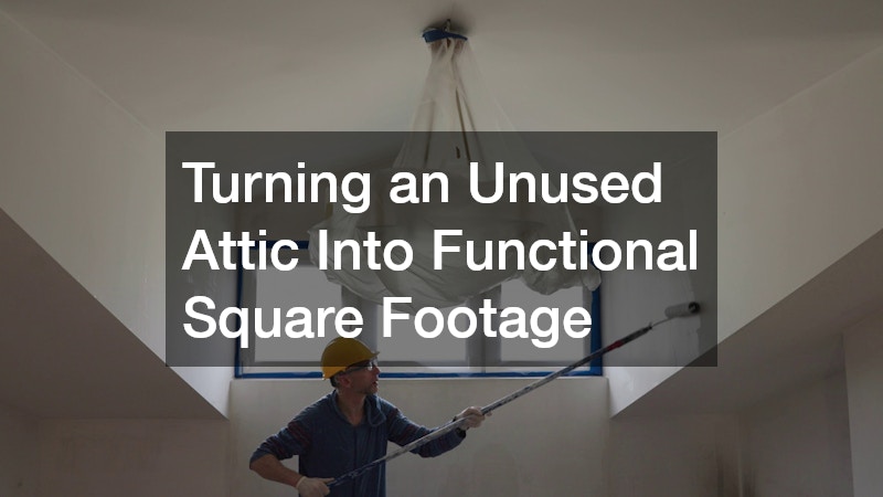 Turning an Unused Attic Into Functional Square Footage