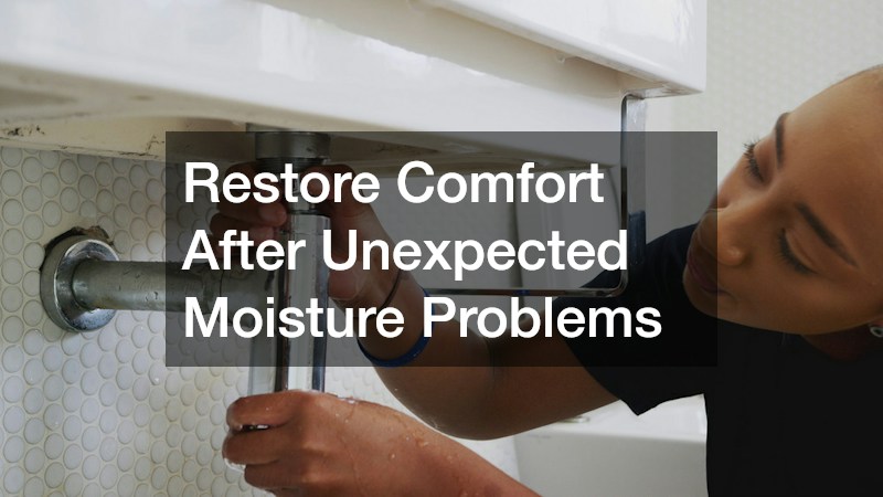 Restore Comfort After Unexpected Moisture Problems