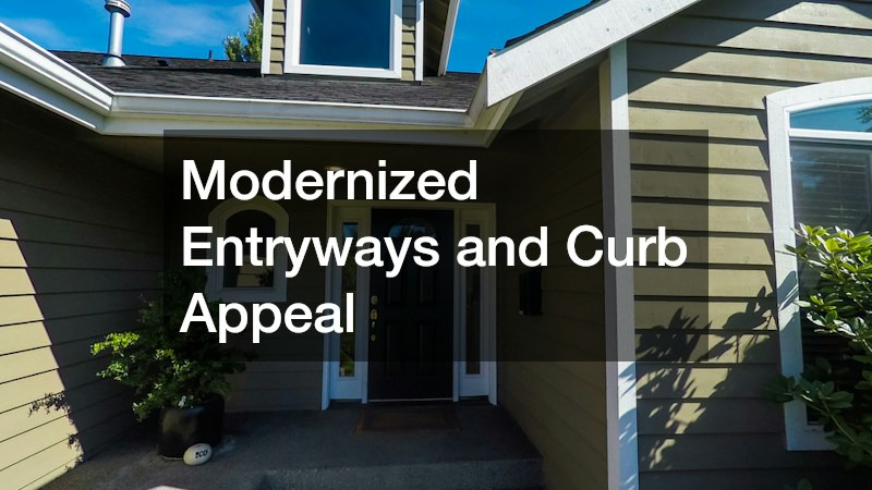 Modernized Entryways and Curb Appeal