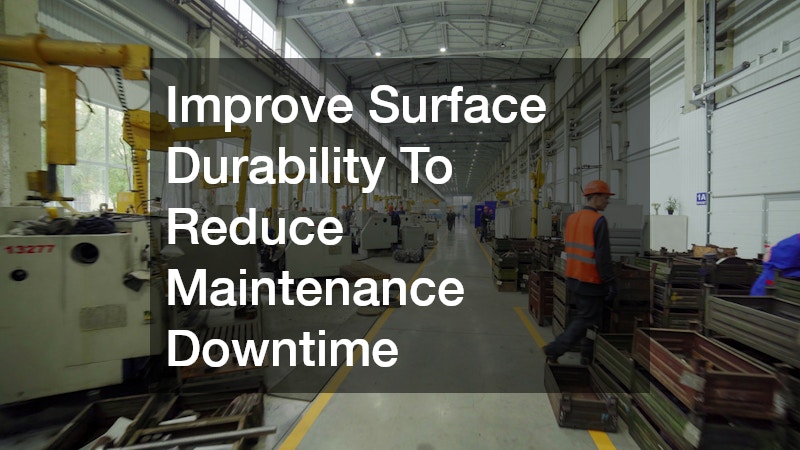Improve Surface Durability To Reduce Maintenance Downtime