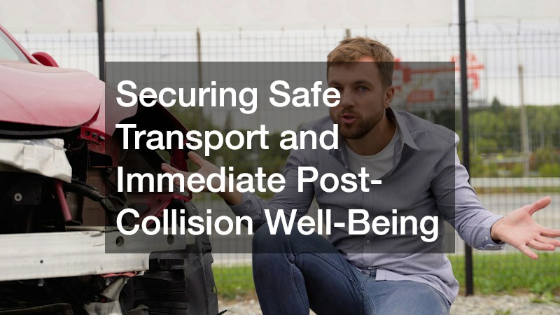 Securing Safe Transport and Immediate Post-Collision Well-Being