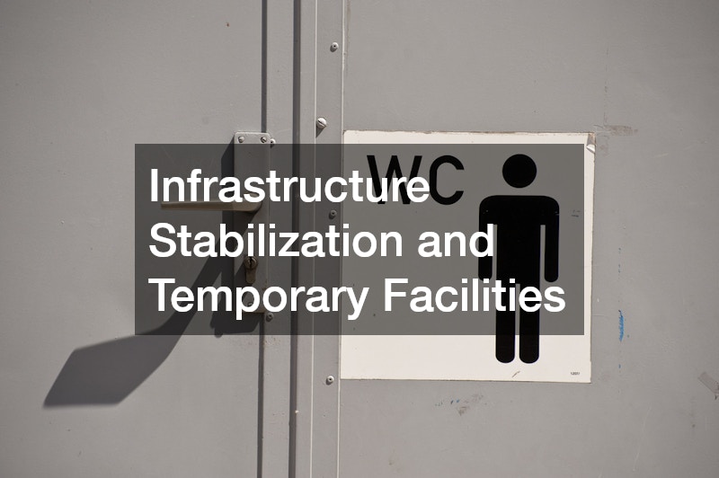 Infrastructure Stabilization and Temporary Facilities