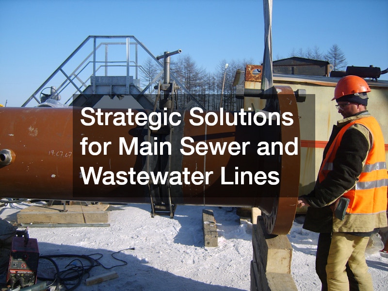 Strategic Solutions for Main Sewer and Wastewater Lines