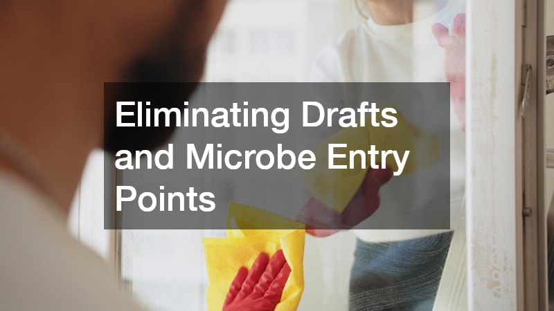 Eliminating Drafts and Microbe Entry Points