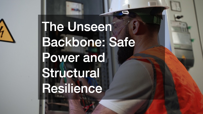 The Unseen Backbone: Safe Power and Structural Resilience