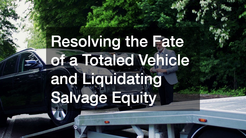 Resolving the Fate of a Totaled Vehicle and Liquidating Salvage Equity