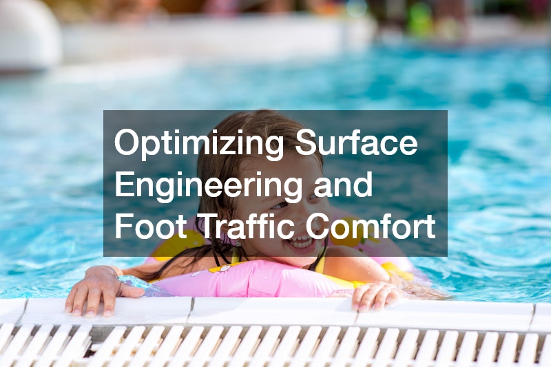 Optimizing Surface Engineering and Foot Traffic Comfort