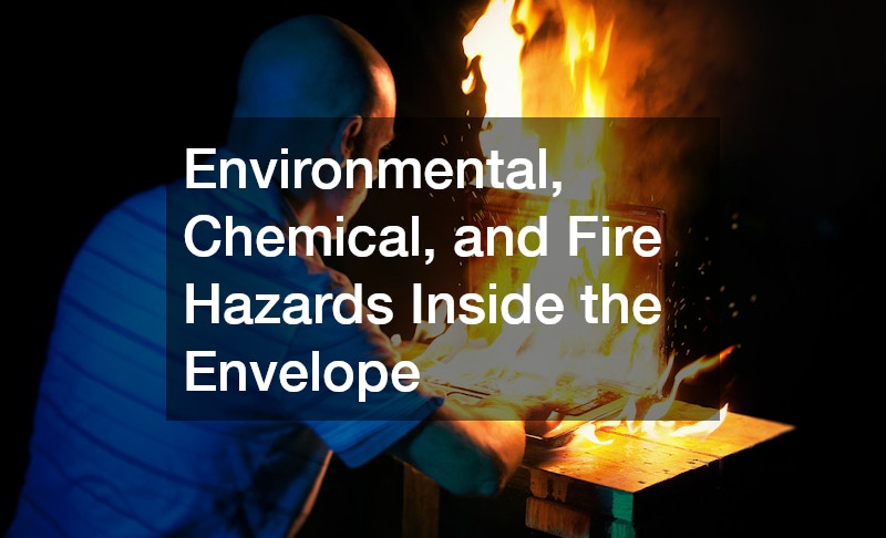 Environmental, Chemical, and Fire Hazards Inside the Envelope