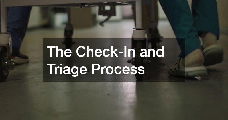 The Check-In and Triage Process