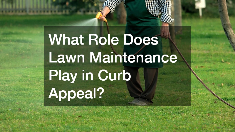 What Role Does Lawn Maintenance Play in Curb Appeal?