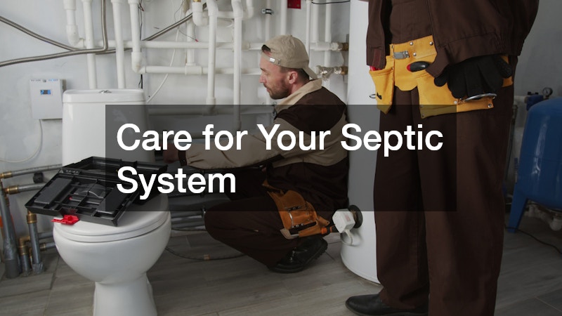 Care for Your Septic System