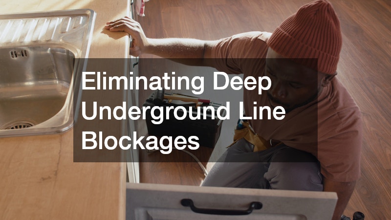 Eliminating Deep Underground Line Blockages