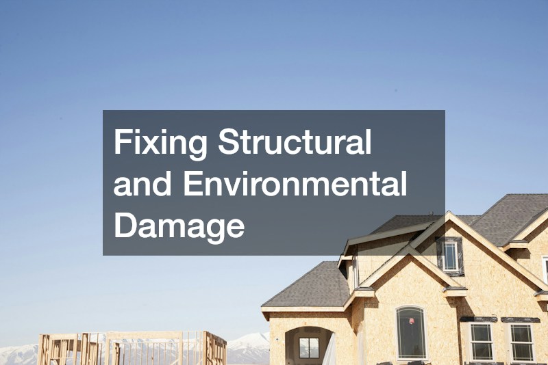 Fixing Structural and Environmental Damage