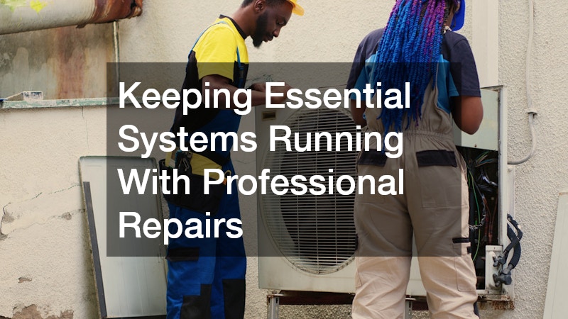 Keeping Essential Systems Running With Professional Repairs