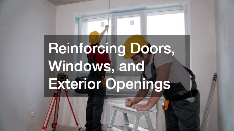 Reinforcing Doors, Windows, and Exterior Openings
