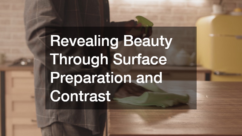 Revealing Beauty Through Surface Preparation and Contrast